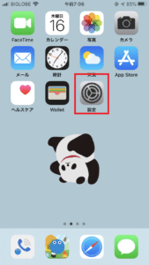 iPhone設定アイコン